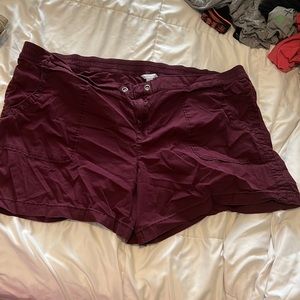 Same shorts, 2 colors. Sold together.